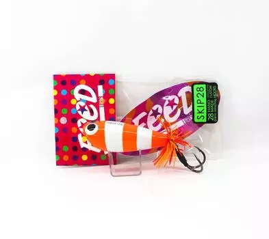 Feed Lures Skip 28 Плавающая приманка для деревянной лягушки ручной работы 28 грамм 50 (3050)