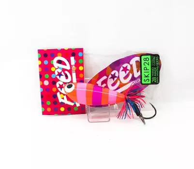 Feed Lures Skip 28 Плавающая приманка для деревянной лягушки ручной работы 28 грамм 81 (3081)