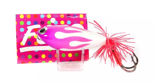 Feed Lures Skip 28+ Плавающая приманка ручной работы из древесной лягушки 35 грамм +4 (3104)