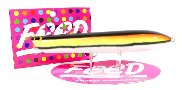 Feed Lures Spear 30 Деревянная плавающая приманка ручной работы 30 грамм EX4 (5004)