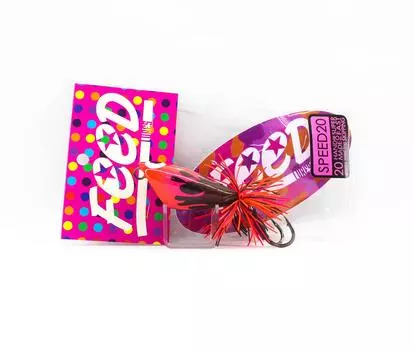 Feed Lures Speed 20 Плавающая приманка для деревянной лягушки ручной работы 20 грамм 255 (7255)