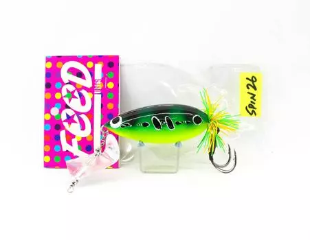 Feed Lures Spin 26 Плавающая приманка ручной работы из древесной лягушки 26 грамм 8 (1008)