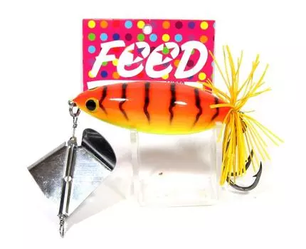 Feed Lures Spin 26 Плавающая приманка ручной работы из древесной лягушки 26 грамм 9 (1009)