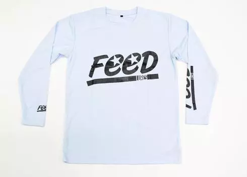 Feed Lures T-Shirt Dry Fit Long Sleeve Size XXL Blue (8042)