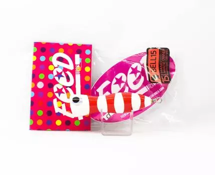 Feed Приманки Колокольчик 15 Ручная работа Деревянный Поппер Плавающая Приманка 15 грамм 29 (3029)