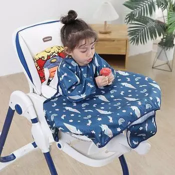 Feeding Supplies Animal Pattern Waterproof Baby Coverall Baby Eating Artifact Baby Stuff Baby Bib C