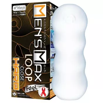 FEEL HARD LOOP Высокоэластичная и высокостимулирующая модель HARD Увлажняющее отверстие, не требующее лосьона Повторяющийся тип Карманный лосьон в комплекте FEEL