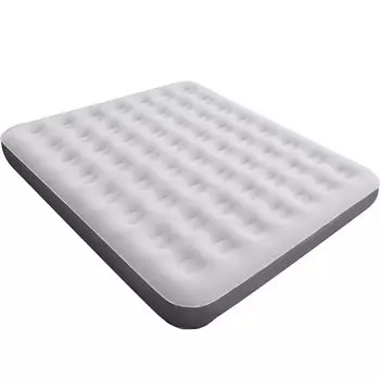 Feelcoo Air Bed для 3 человек Electric 200 x 180 x 25 Air для Electric Air Автоматически Air с одним спящим в Disaster Air Storage Bag Compact People, серый