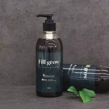 Feelgrow Natural Hair Loss Shampoo Houttuynia Cordata Relief Men Women, 400ml, 4 Pieces