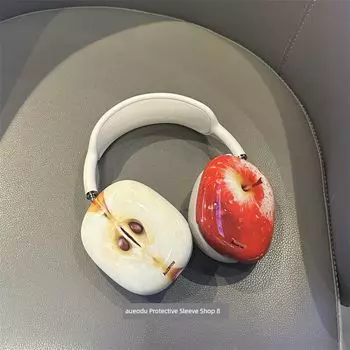 Feilin Милое Яблоко для Airpodsmax Гарнитура Bluetooth Наушники Чехол Защитный Чехол Apple AirPods max Filin Apple