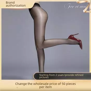 Feimu блестящее сексуальное женское белье: Чулки с подвязками 7320-7321 Open Crotch