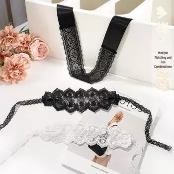 Feimu Flirty Eye Mask & Shawl - Сексуальные аксессуары для нижнего белья 7611 One Size