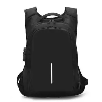 Feisha Men s Casual USB Backpack 2023 - Breathable Business Computer Bag 16-inch серый