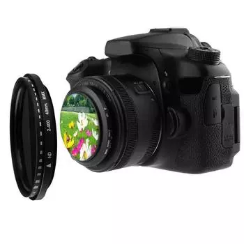 Фейдер переменный ND фильтр диммер регулируемый ND2 до ND400 нейтральная плотность для объектива фотокамеры