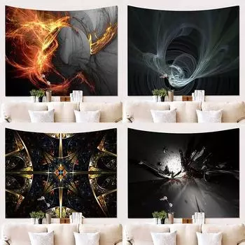 Фейерверк Искусство Гобелен Офис Гостиная Украшения Дома Настенный Гобелен 100x75cm