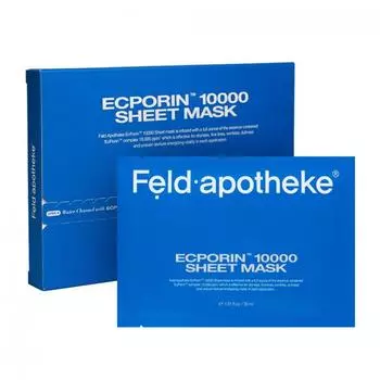FELD APOTHEKE Ecoprin 10000 Тканевая маска, Антивозрастная, Корейская косметика, Kbeauty, пробник
