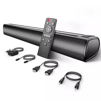 FELEMAN Soundbar TV Speaker PC Speaker Bluetooth Совместимый режим Совместимая музыка/игры/фильмы USB/оптический цифровой/подключение AUX/HDMI (ARC)
