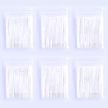 FELICIA Длинный набор микрокистей из 600 аппликаторов для ресниц Завивка ресниц Подтяжка ресниц Ватная палочка для нанесения сыворотки для ресниц