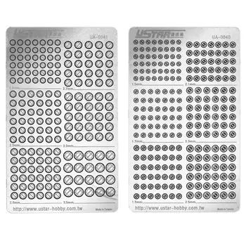 Felimoa Plastic Model Stainless Steel Parts Detail Up Minus Mold Set of 2