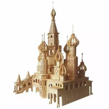 Felimore 3D Puzzle Craft Kit Сборка 3D деревянных фигурок своими руками Петербургский собор Св.