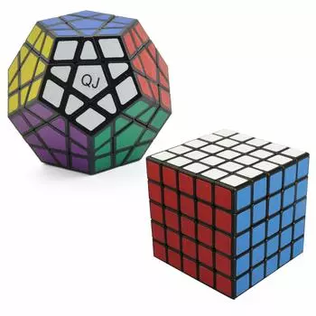 Felimore 3D Puzzle Megaminx Cube 5x5x5 Додекаэдрический куб Набор из 2 штук