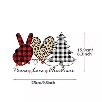 Feliz Navidad, pegatinas de ropa adhesivas trmicas, sudaderas con capucha DIY, parche aplicado con prensa de calor en ropa, rboles, ciervos