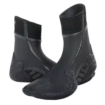 FELLOW Серфинговые ботинки 5 мм Защита от холода Матовая подкладка Обувь для серфинга Разделенный носок Сохранение тепла Матовая водонепроницаемая Японский стандартный костюм Черный 25 см Мужской чёрный