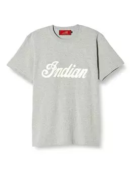 Felt Embroidery Heavy Weight Heather Gray [Indian] S/S T-Shirt IC-2689