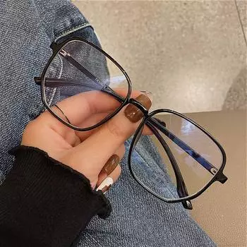 Female Computer Glasses Male Blocking Glasses Transparent Glasses Square Optical Spectacle Eyeglass цветной печати леопарда