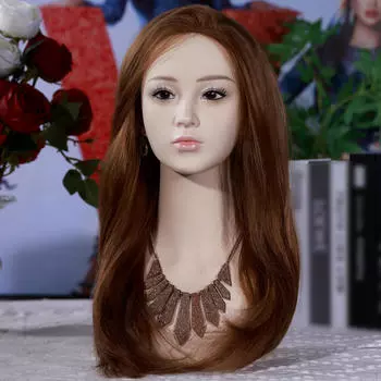 Female Mannequin Head Display Stand Stable Versatile Portable Holder Manikin for Barbershop