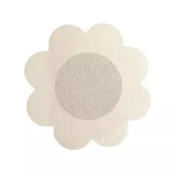 Female nipple patch, 5 pairs of flower-shaped non-woven nipple patches, nipple patch, nipple patch, female nipple patch