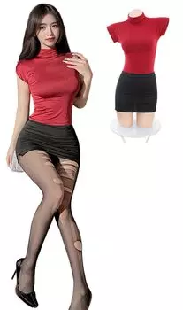 Female office ladies sexy maid fancy photo stockings free size [ssetoy] teacher, teacher, secretary, lady, cosplay, sexy, cute, underwear, outfit,