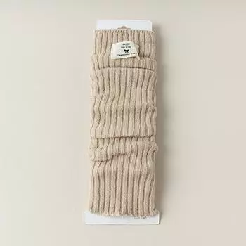 Female Spring and Autumn Fashion New Knitted Leg Cover Calf Pile Socks 1 pair