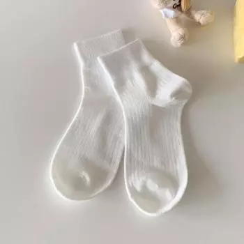 Female Spring and Autumn Fashion New Lovely Cotton Tube Socks 1 pair