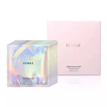 FEMMUE Dream Glow Mask RR Renewal Neroli Face Pack маска для лица в индивидуальной упаковке увлажняющая подлинный японский продукт 32 мл x 6 шт [текстура]
