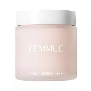 FEMMUE Ночная маска с розовой водой, большой размер, нанесите и усните, увлажняющий крем для лица, уход за кожей, японский оригинальный продукт, 100 г в месяц [просто упакуйте] (ок.
