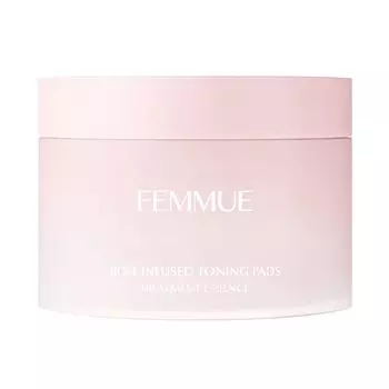 FEMMUE Rose Infused Toning Pad 50 Exfoliating Care Toner Pad Lotion Toner Оригинальный японский продукт шт./160 мл
