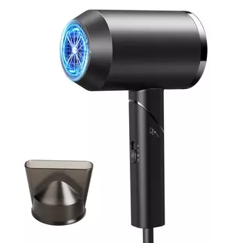 Фен 1500 Вт Большой объем воздуха Быстросохнущий фен Концентрированный отрицательный ион Постоянная температура волос Термостатический фен Уход за волосами Вращающийся