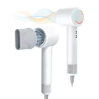 Фен Benicci Million Negative большой поток воздуха, чередующийся холодный и горячий воздух, NTC-контроль температуры, быстрая постоянная температура волос, холодный и горячий воздух