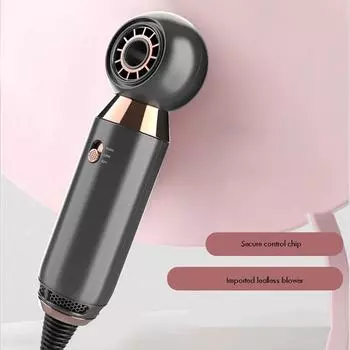 Фен без листьев, домашний фен с отрицательными ионами мощностью 800 Вт, 2 режима, уход за волосами при постоянной температуре, не повреждая волосы us