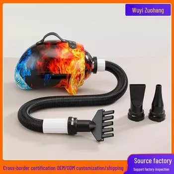 Фен для собак высокой мощности с низким уровнем шума для крупных домашних животных Knob Adjustment