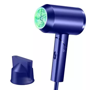 Фен для волос 1500 Вт Большой объем воздуха Быстрая скорость сушки Мотор Высокая концентрация Отрицательный высокоскоростной фен 3 уровня регулировки температуры Термостат