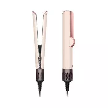 Фен Dyson Dyson Airstrait? Выпрямитель для волос Большой объем воздуха Быстрая сушка Прямой фен Щипцы для завивки (HT01 ВЛП) Керамический розовый [2 года производитель