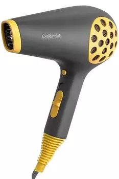 Фен Exelential Hair Large Air Quick Compact d1513YL Фен для волос Breeze Dryer, Объем, Сушка, Легкий, Компактный, Без помощи рук, Маленький, Мужской