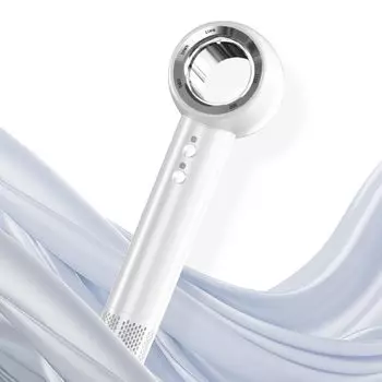 Фен JYUNSEI с большим объемом воздуха, инновационный фен с 400 миллионами отрицательных ионов, новая мощная ветровая скорость, быстрая сушка, NTC, постоянная температура