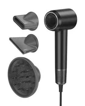 Фен Laifen SWIFT SPECIAL Limited Gift Большой воздушный быстрый высокая концентрация 200 миллионов отрицательных волос бесшумный 22 горячий 8 перегрева легкий и