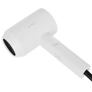 Фен MDDM SIZUKA Speedy Ion Dryer Большой объем воздуха Легкий быстросохнущий Компактный матовый белый фен для волос щипцы для завивки Для женщин Для мужчин Для друзей Для семьи