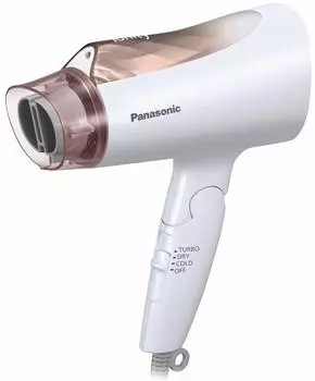 Фен Panasonic Ionity Быстрая сушка Большой объем воздуха Розово-золотистый оттенок EH-NE4E-PN