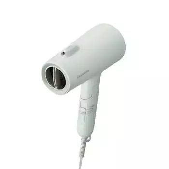 Фен Panasonic Ионизация Быстрая сушка Большой объем воздуха Мощная сушка Низкотемпературный режим Отрицательные ионы Мятно-зеленый EH-NE5L-G