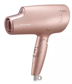 Фен Panasonic Nano Care с высокой проникающей способностью Nanoe Mineral, оснащенный Moist Pink и EH-NA0G-P